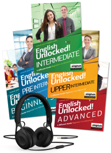 English UNlocked Books collection with audios