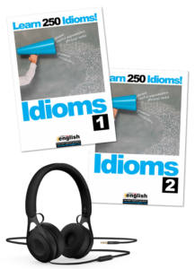 Learn English idioms eBooks 1 & 2 with audio