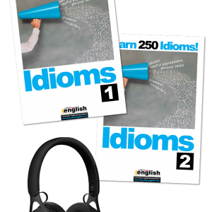 Learn English idioms eBooks 1 & 2 with audio