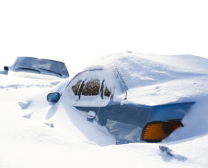 English weather idioms - car in snow