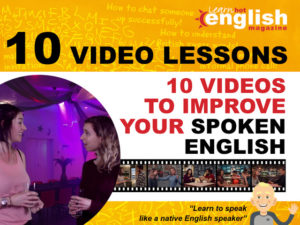 10 videos to improve your spoken english