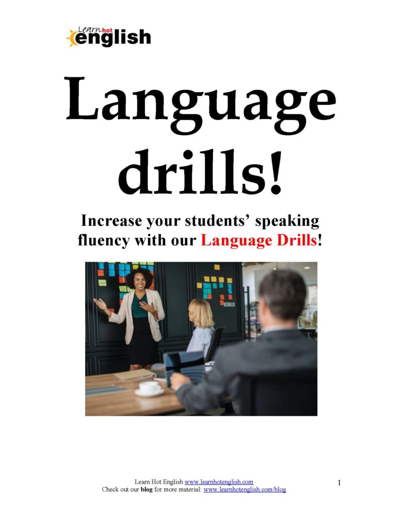 writing and language drill 3